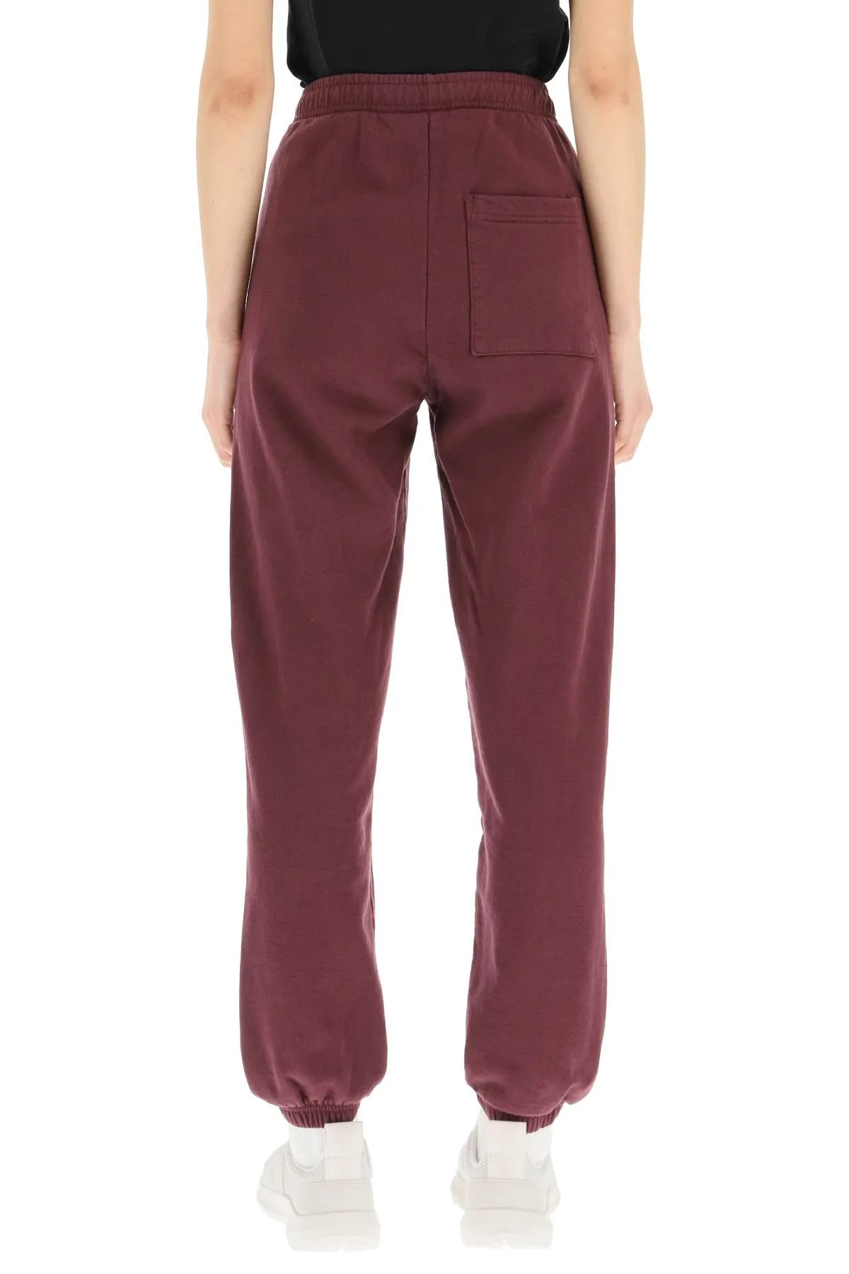 Sporty & Rich Logo Embroidered Elasticated Waist Sweatpants