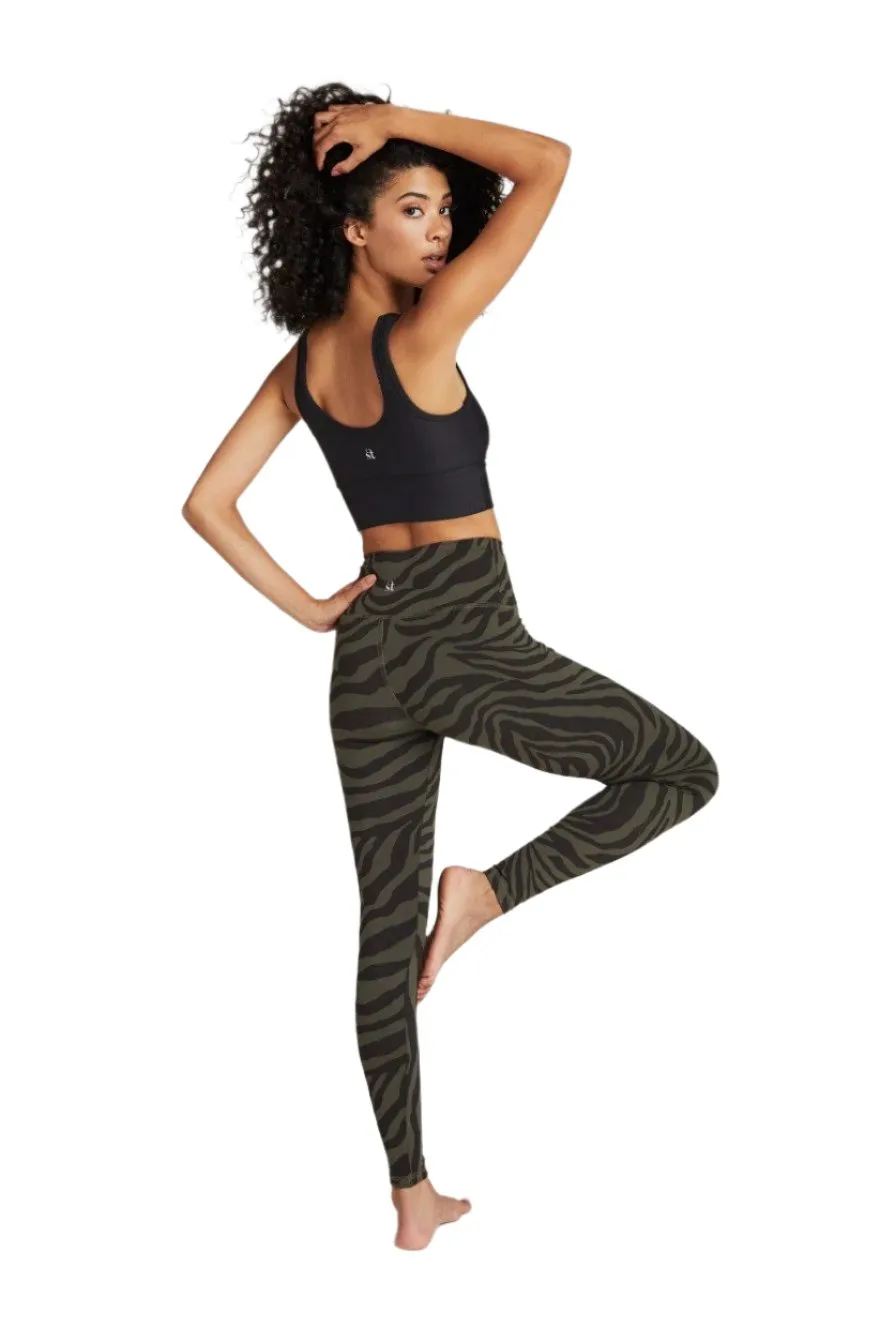 Strut-This Teagan Ankle Olive Zebra