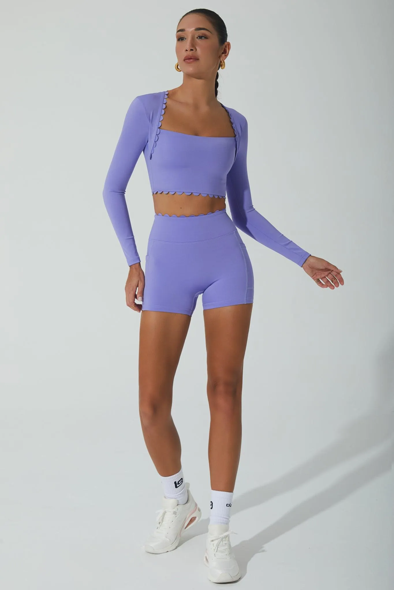 Teresa Biker Shorts - Very Peri