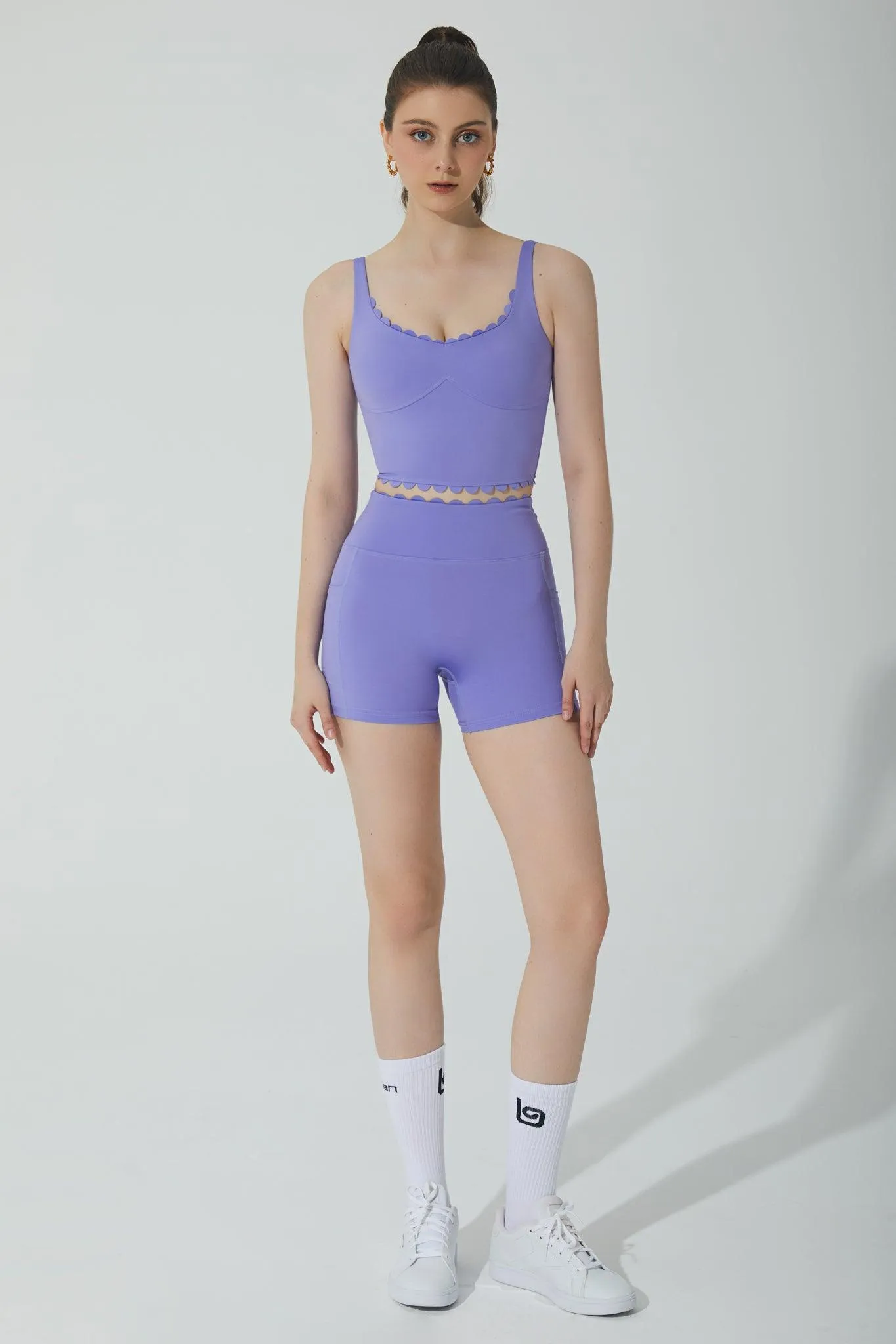 Teresa Biker Shorts - Very Peri