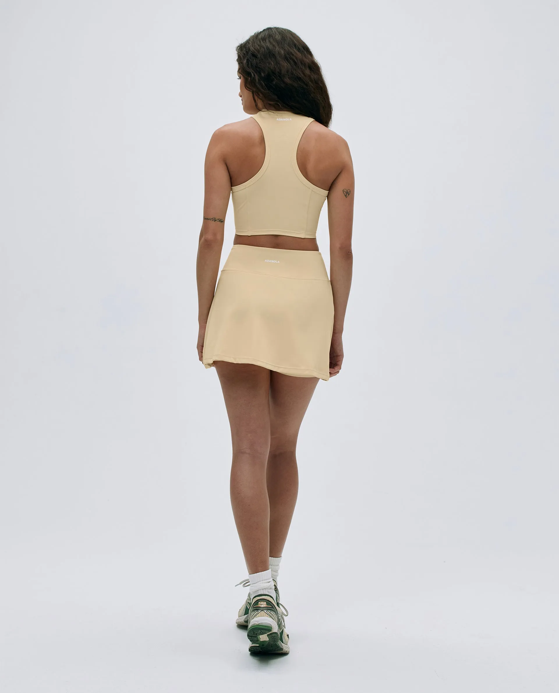 Ultimate Binding Detail Tank Bra - Butter Yellow